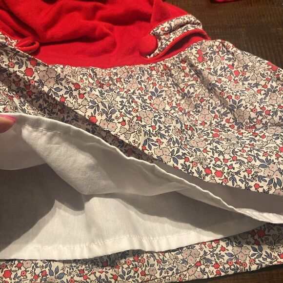 Callie Red Fleece Dress Marco & Lizzy 2T - Picture 8 of 10
